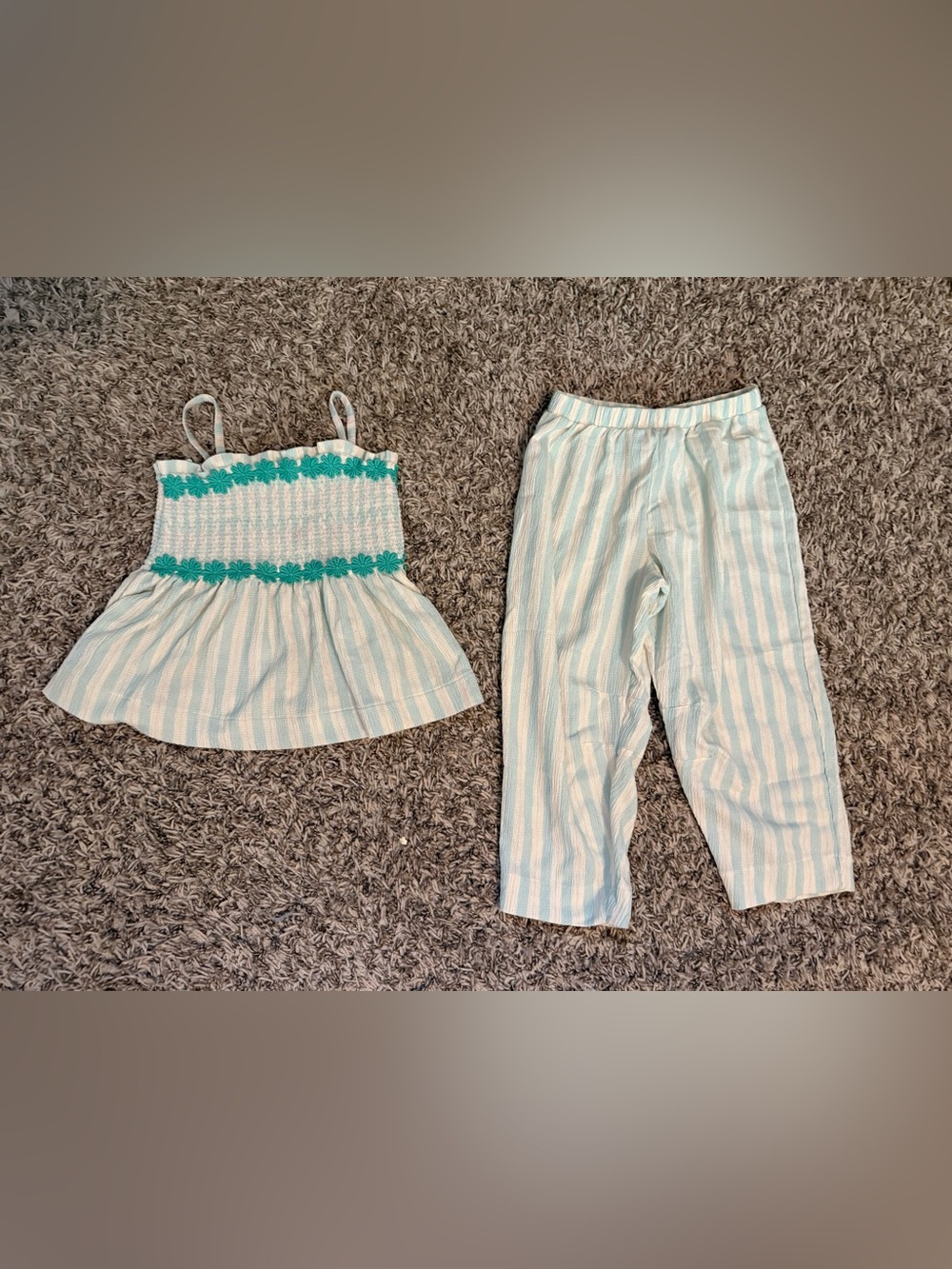 4T Girls Tank Top and Pants Set